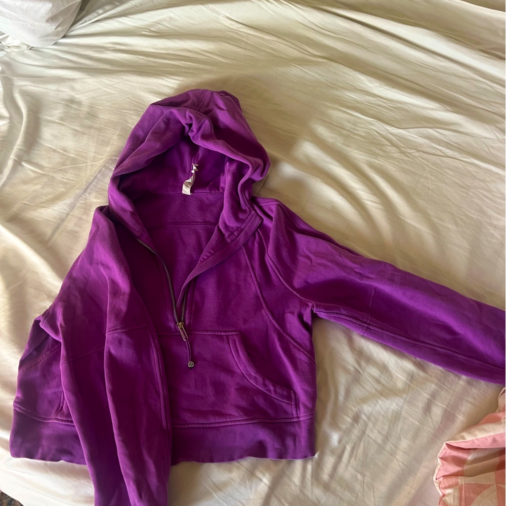 Moonlit Magenta Scuba half zip s/m